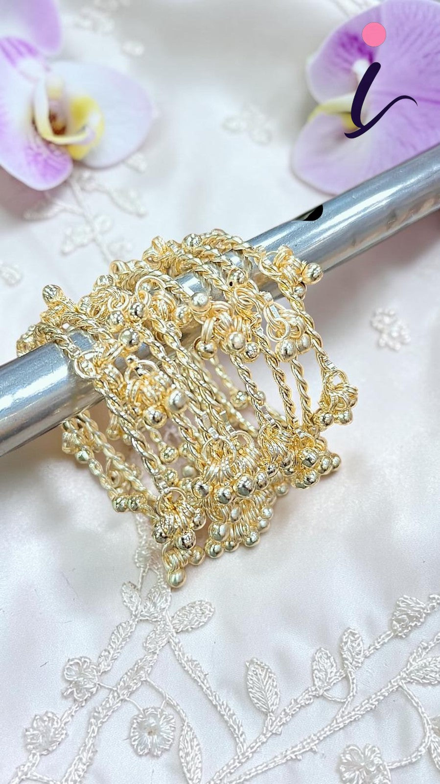Kashmiri Ghungru Bangles Set with 8 PCS | Indian Jewellery Bridal Bangle Set | Traditional Indian Bangles Set