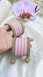 Indian Traditional Kundan Bangle Chura with Jhumar Set for Women | Bridal Wedding Jewellery | Ethnic Party & Festive Wear Accessories