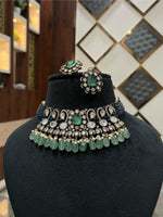 Royal Kundan Choker Necklace Set – Traditional Bridal Jewelry