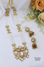 Premium Kundan Necklace Set with Jhumki Earrings | Luxury Indian Jewellery Wedding Collection