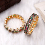 Dailywear Set of 2 Meenakari Bracelets – Traditional Handcrafted Jewelry