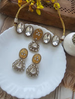 Celebrities Inspired Kundan Choker Earrings Traditional Jewelry Set