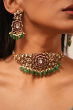 Traditional Kundan Choker Set for Women | Kundan Jewelry | Indian Jewelry | Pakistani Choker Set | Traditional Jewelry