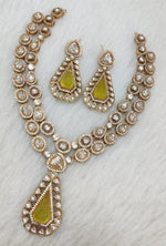 Indian Ethnic Polki Kundan Necklace Earrings Set For Wedding | Kundan Jewelry | Indian Jewelry