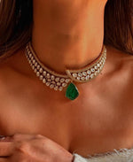 Sabyasachi Royal kundan polki choker earrings set for wedding | Kundan Jewelry | AD Jewelry | Indian Jewelry