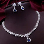 Pakistani Floral AD Kundan Choker Earrings Set | Kundan Jewelry | AD Jewelry | Pakistani Choker Set | Traditional Jewelry