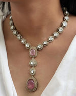 Punjabi Stone Work Polki Necklace For Wedding