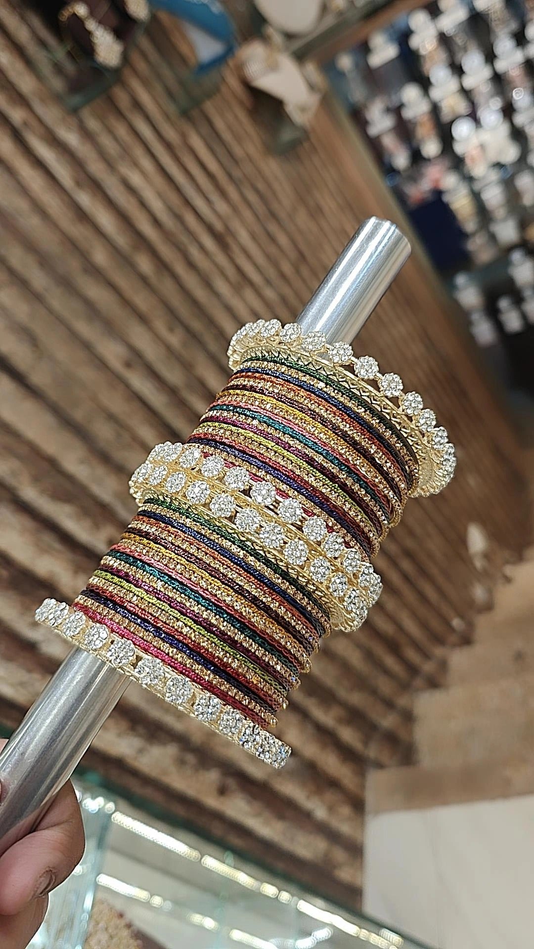 Indian Rajwadi Stone Work Bangle Kada Set For Women | Indian Bangle Set | Indian Jewelry | Traditional Jewelry