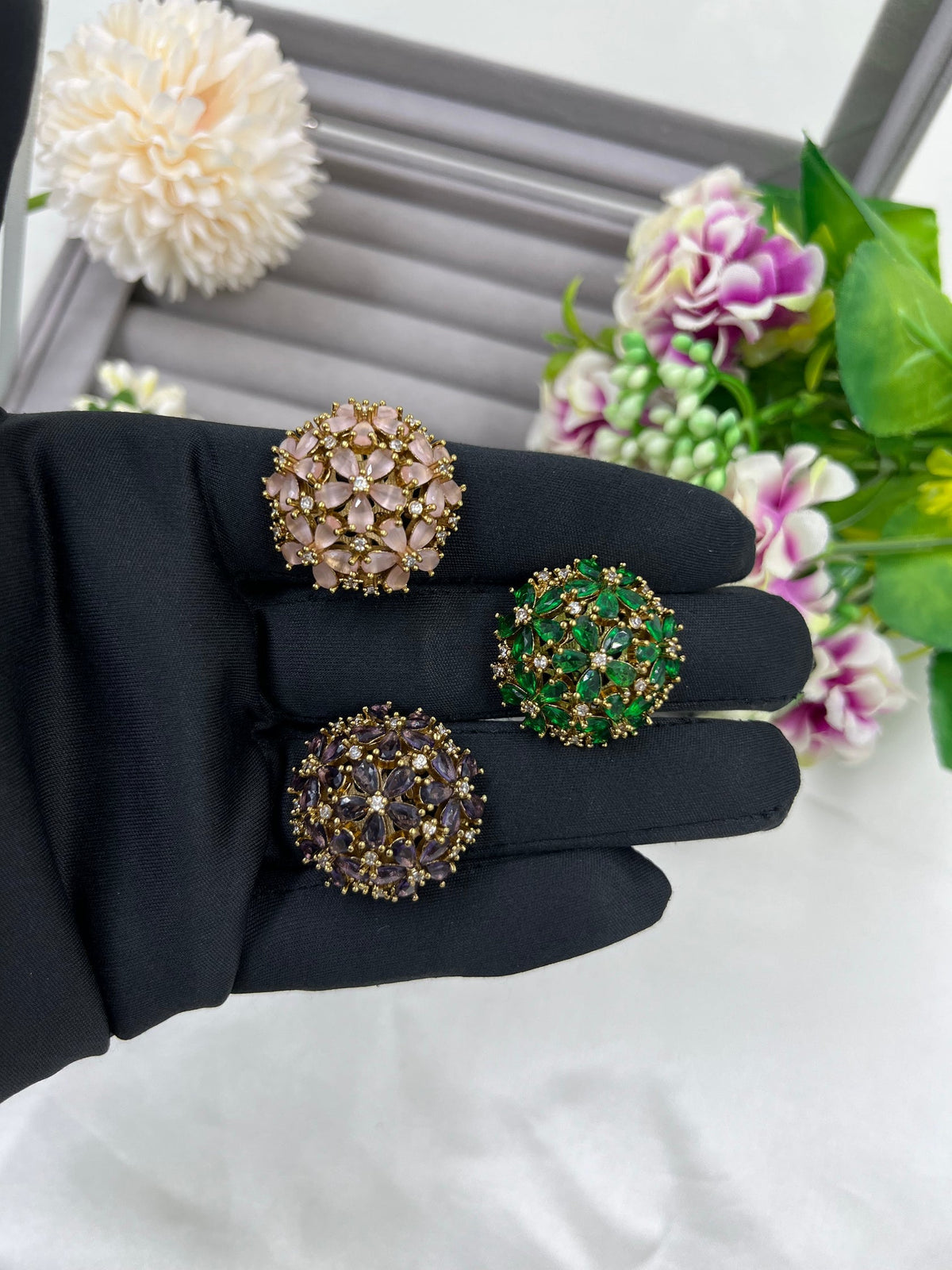 Edge Victorian American Diamond Ring – Elegant Party & Bridal Jewelry