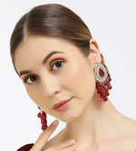 Bollywood Kundan Earrings Indian Earrings pearl Earring Pakistani Earrings Statement