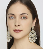 Kundan earrings, Polki Earrings, Kundan Chandbalis, Indian Earrings, Pearl earrings, Pakistani Earrings, Bollywood Earrings, Indian jewelry