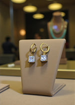 Gold-Plated Earring Set Skin-Friendly & Lightweight | Indian Jewellery Traditional Gold Plated Earning Set