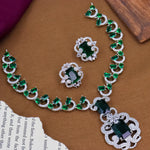 Bollywood Royal Emerald Green Queen Necklace Set