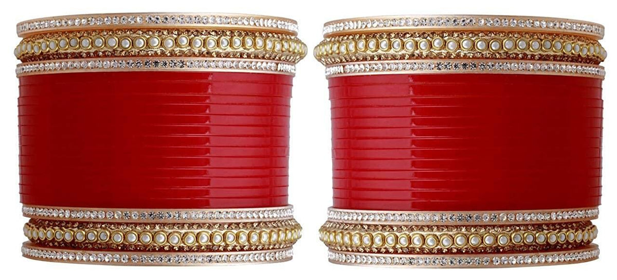 Bridal Chooda / Indian Wedding / Kundan Chooda / Bridal Bangles / Indian Chura / Punjabi Chura / Sikh Wedding / Punjabi Wedding / Sikh Chura