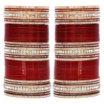 Bridal Bangle Set / Sikh Chura / Punjabi Chura / Bridal Chooda / Indian Punjabi Wedding / Bridal Chura / Indian Bangles / Gifts For Her