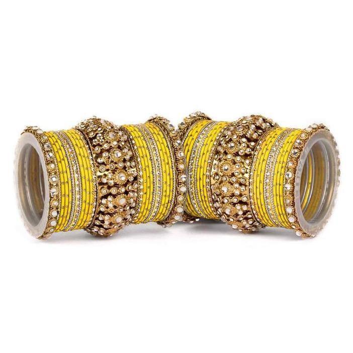 Indian Bangle Set, Bridal Bangles, Thread Dotted Bangles, Traditional Bracelet Wedding Eid Karwachauth Navratri Bollywood Bangle Set