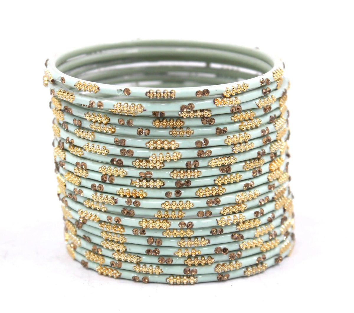 Indian Bangles Set 16 Meenakari Bangles Golden Stones, Indian Jewelry, Bangles Bridal Bangles for Women, Indian Bangles, Bollywood Jewelry