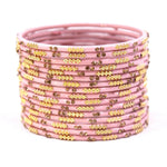 Indian Bangles Set 16 Meenakari Bangles Golden Stones, Indian Jewelry, Bangles Bridal Bangles for Women, Indian Bangles, Bollywood Jewelry