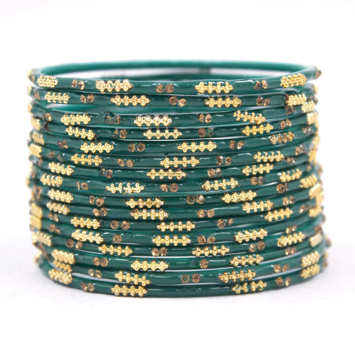 Indian Bangles Set 16 Meenakari Bangles Golden Stones, Indian Jewelry, Bangles Bridal Bangles for Women, Indian Bangles, Bollywood Jewelry