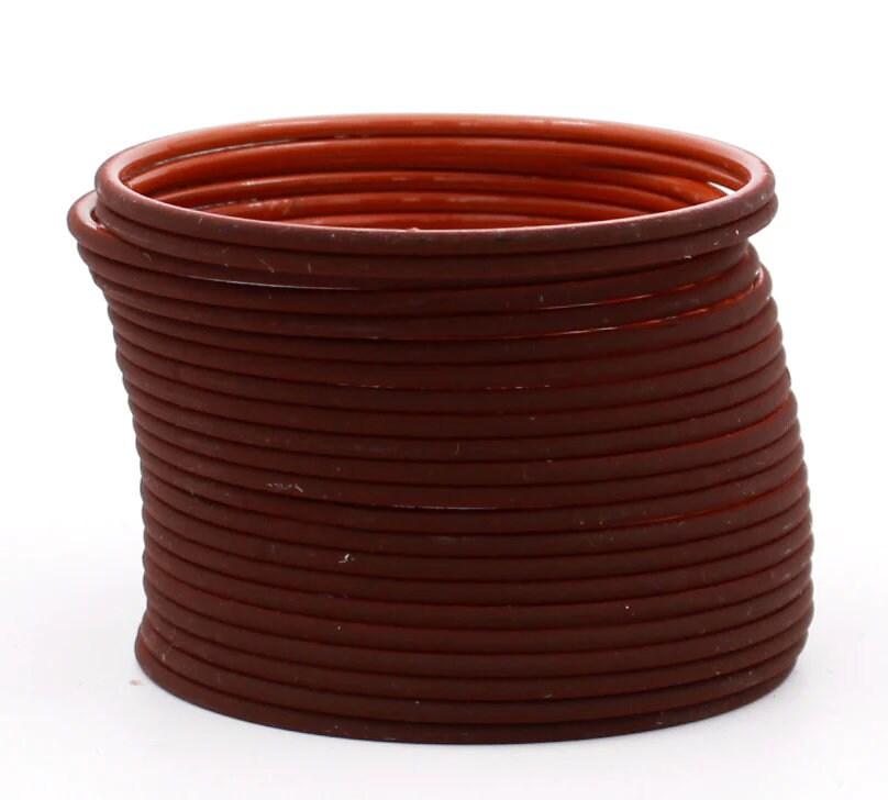 Indian Bangles Set 24 Plain Matte Textured Bangles, Indian Jewelry, Bridal Bangles for Women, Indian Bangles, Bollywood Jewelry