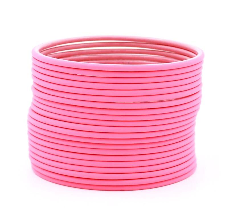 Indian Bangles Set 24 Plain Matte Textured Bangles, Indian Jewelry, Bridal Bangles for Women, Indian Bangles, Bollywood Jewelry