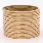 Indian Bangles Set 24 Plain Matte Textured Bangles, Indian Jewelry, Bridal Bangles for Women, Indian Bangles, Bollywood Jewelry