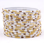 Indian Bangles Set 16 Meenakari Bangles Golden Stones, Indian Jewelry, Bangles Bridal Bangles for Women, Indian Bangles, Bollywood Jewelry