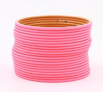 Indian Bangles Set 24 Plain Matte Textured Bangles, Indian Jewelry, Bridal Bangles for Women, Indian Bangles, Bollywood Jewelry