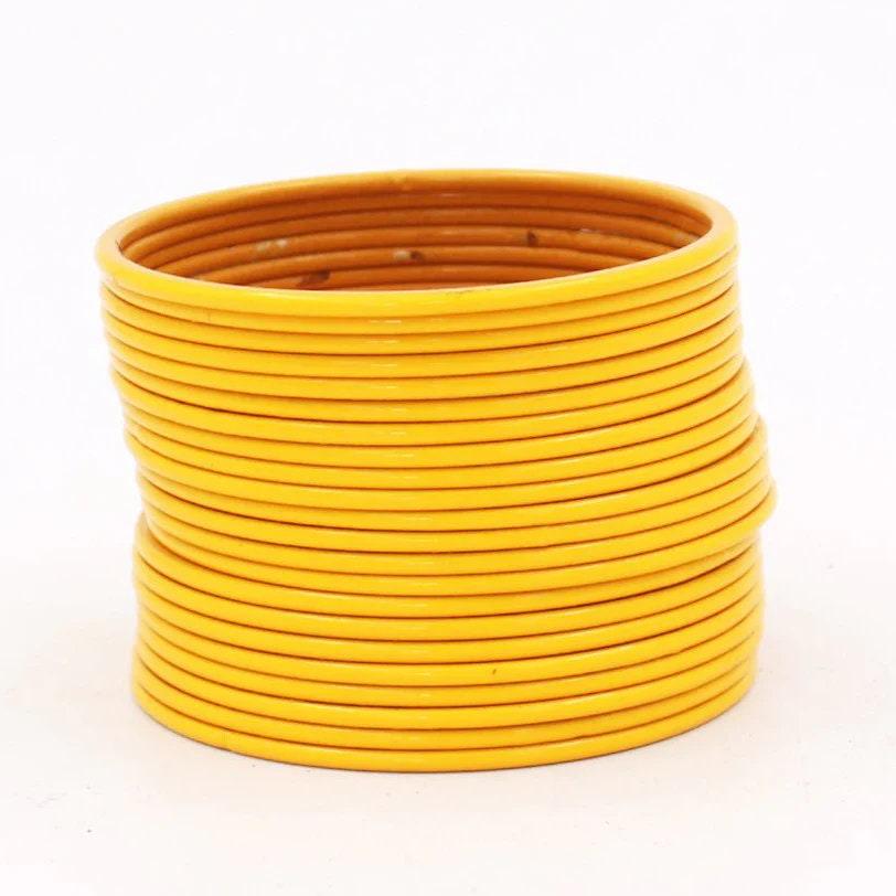 Indian Bangles, 24 Look like Glass Metal Bangle Set , Indian Jewelry, Bridal Bangles for Women, Indian Bangles, Bollywood Jewelry