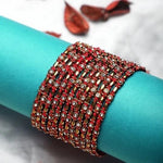 Indian Bangles / 12 Thread Stones Bangle Set / Indian Jewelry / Bridal Bangles / Stone Bangles / Bollywood Jewelry / Chudiyan for Women