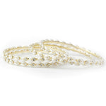 Pearl Bangle Bracelet Set / Indian Bangles / Indian jewelry / Indian Bangles / Bracelet / Wedding Bangles / Bridal Bangles Set for Women