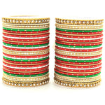 Punjabi Chura, Wedding Dotted Chuda For both Hands, Daily Wear Choora, Chura Bangles, Wedding Bangles, Indian Traditional Sikh Bridal Chuda
