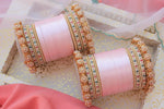 Bridal Chura with Pacheli Rajwadi Kada, Punjabi Chuda Wedding Bangles, Punjabi Choora, Pakistani Choora, Punjabi Chooda