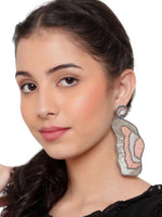 Handmade Rose Shaped Earrings, Long Earrings, Long Earring For Women Indian handmade Jhumka Gift For Her