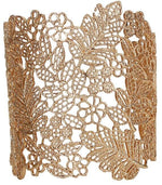 Gold Cuff Bracelet, Gold Bangle, Gold Plated Alloy Antique Cuff Bracelet, Wide Gold Bangle Arm Cuff, Gift For Her, Arm Cuff