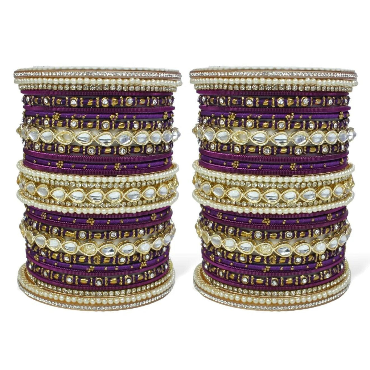 Light Blue Ethnic Kundan Bangles Set, Bridal | Wedding Bangles| Colorful | Beautiful | Fashion Bangles | Special Occasions | Eid