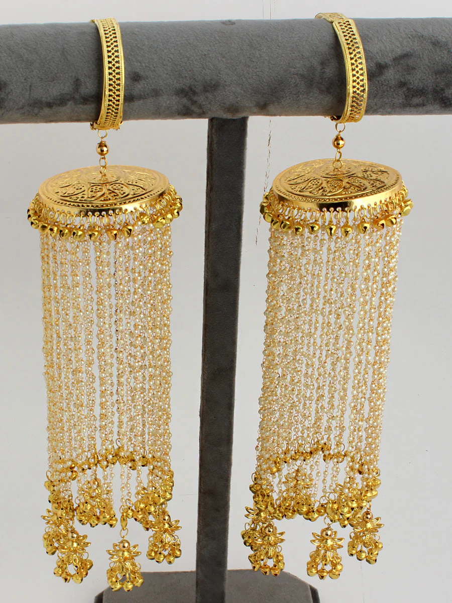 Luxurious Gold Bridal Kaleere Indian Jewelry Set, Golden Multi Layer Kaleer Set, Layered RajsthaniGolden Haathphool Set, Layer Bridal Haathphool Set, Bollywood Kaleere Wedding Jewelry