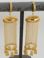 Luxurious Gold Bridal Kaleere Indian Jewelry Set, Golden Multi Layer Kaleer Set, Layered RajsthaniGolden Haathphool Set, Layer Bridal Haathphool Set, Bollywood Kaleere Wedding Jewelry