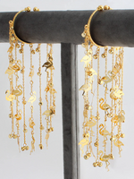 Duck Inspired Golden Kaleere Set, Indian Duck Design Haathphool Jewelry, Bridal Kaleere Set, Indian Golden Kaleere Set