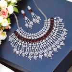 Multi Layer Ethnic Design Bridal Choker Earrings Set