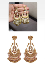 Sabyasachi inspired Gold Plated Traditional Wedding Earrings Set