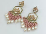 Bollywood Premium Kundan Earrings Handmade Ethnic Jewelry for Women