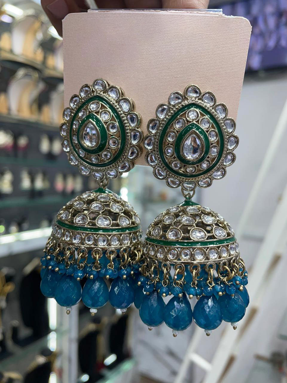 Bollywood Premium Earrings Handcrafted Ethnic Jewelry for Weddings