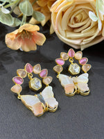 Kundan Earrings for Bridal Weddings Engagements and Special Events eith Ethnics Design