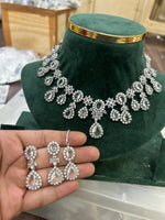 Bollywood Necklace Earrings Set With Maangtika Trendy and Fabulous for Adding Glamour to Any Outfit