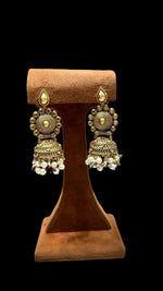 CZBollywood Inspired Jhumki for parties featuring ethnic jewelry designs perfect for festive occasions