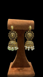 CZBollywood Inspired Jhumki for parties featuring ethnic jewelry designs perfect for festive occasions