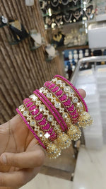 Delight Crystal Bangles Set Bridal Weddings Perfection Indian Jewelry