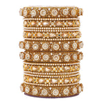 Traditional Rajasthani Bridal Chura with Pacheli Kada | Rajputi Wedding Bangles Set | Indian Bridal Jewelry