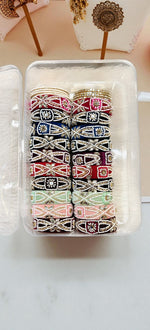 Ethnic Velvet Moti Kada Combo BoxFestive Collection